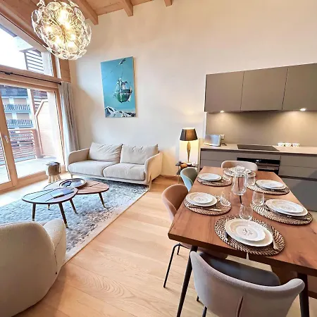 Apartment De Standing 3 Chambres, Terrasse, Centre Les Gets, Proche Commerces, Parking Inclus - Fr-1-623-353 *