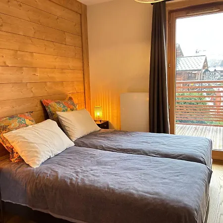 De Standing 3 Chambres, Terrasse, Centre Les Gets, Proche Commerces, Parking Inclus - Fr-1-623-353 * Les Gets